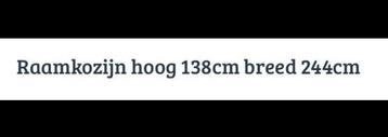 Raamkozijn 138x244cm beschikbaar voor biedingen