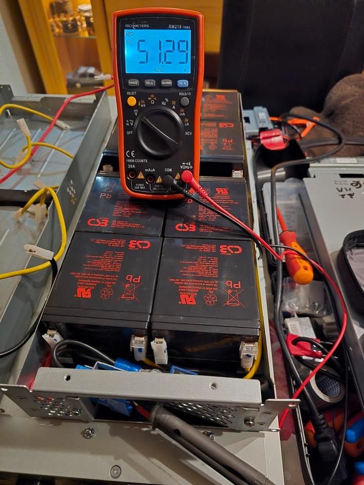 8x CSB Battery HR1221WF2 12V 5,25Ah AGM, Computers en Software, Accu's en Batterijen, Gebruikt, Ophalen of Verzenden
