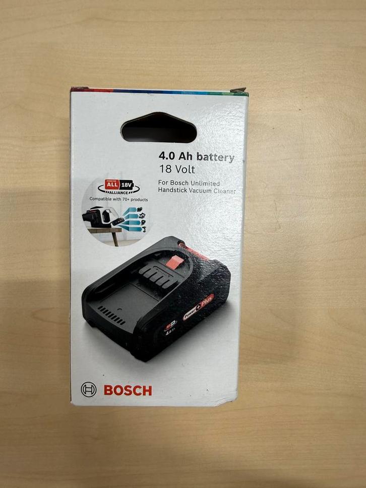 Bosch 18V 4.0Ah Accu - Nieuw in doos!, Doe-het-zelf en Verbouw, Gereedschap | Machine-onderdelen en Toebehoren, Nieuw, Ophalen of Verzenden
