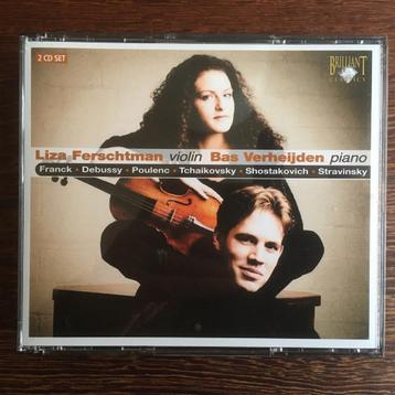 xx Franck, Poulenc e.a. - Ferschtman en Verheijden - 2 CD beschikbaar voor biedingen