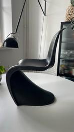 Vitra stijl Panton chair junior, Huis en Inrichting, Ophalen, Kunststof, Gebruikt, Zwart
