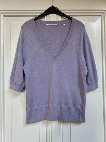 Yaya lila truitje met 3/4 mouwtje maat L beschikbaar voor biedingen