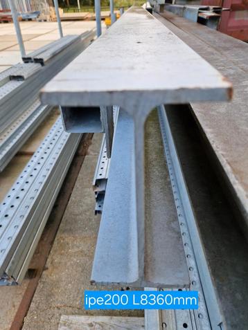 Ipe200 lengte 8360mm gegalvaniseerd kokerprofiel 100x100x4mm beschikbaar voor biedingen