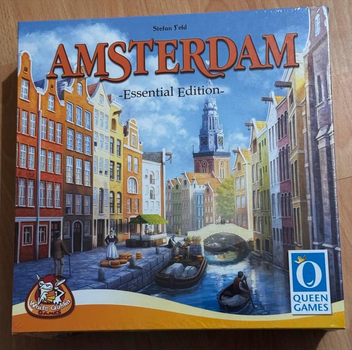 NIEUW Amsterdam Essential Edition - Stefan Feld, Hobby en Vrije tijd, Gezelschapsspellen | Bordspellen, Nieuw, Drie of vier spelers