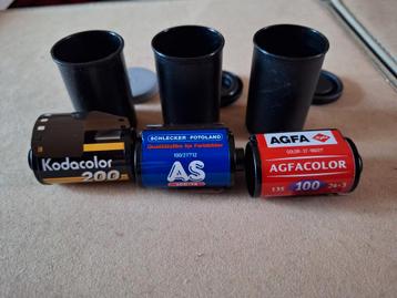 2 retro vintage ongebruikte fotorolletjes + 1 GRATIS beschikbaar voor biedingen