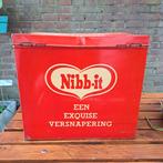 Vintage Nibb-it Winkelblik Blik Groot Exquise Versnapering, Verzamelen, Blikken, Ophalen, Gebruikt, Overige merken