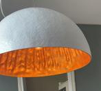 Hanglamp wit/ goud brons, Ophalen, Zo goed als nieuw, Wit, Rond
