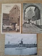 ZIERIKZEE. NIEUWE HAVEN/ NOORDHAVENPOORT. 3 ANSICHTEN. 1924, Verzamelen, Ansichtkaarten | Nederland, Zeeland, Ophalen of Verzenden
