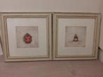 2 x Kathryn White: Bumble Bee en Ladybird, Huis en Inrichting, Woonaccessoires | Schilderijen, Tekeningen en Foto's, Ophalen, Minder dan 50 cm