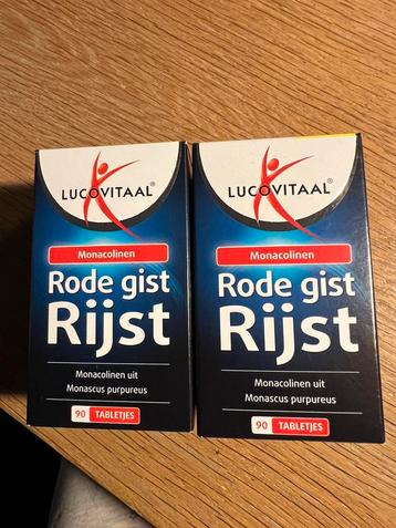 LUCOVITAAL RODE GIST RIJST 2 potjes nieuw beschikbaar voor biedingen