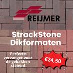 Strackstone Dikformaat Wijnrood, Tuin en Terras, Tegels en Klinkers, Ophalen, Keramiek, Nieuw, 10 m² of meer