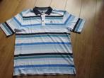 Blauw gestreept Human Nature Polo-Shirt maat xl, Kleding | Heren, Polo's, Verzenden, Nieuw, Maat 56/58 (XL), Blauw
