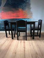 Ikea sundvik kindertafel en drie stoelen, Ophalen of Verzenden, Gebruikt, Overige typen