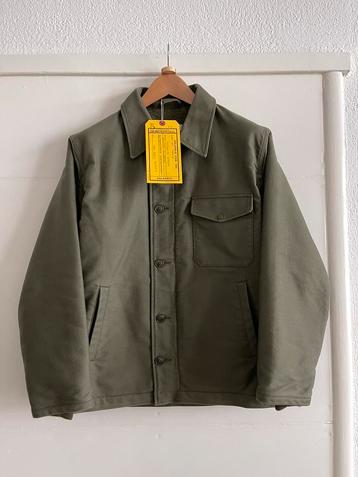 The Real McCoy's A-2 Deck Jacket M65 M51 rrl orslow lvc lee beschikbaar voor biedingen
