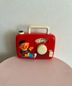 Schattige vintage Sesamstraat speelgoedradio bert en ernie, Gebruikt, Sesamstraat, Sesamstraat, Ophalen of Verzenden