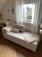 Bankje - Wit - off white, Ophalen, Eenpersoons, 150 tot 200 cm, 75 tot 100 cm