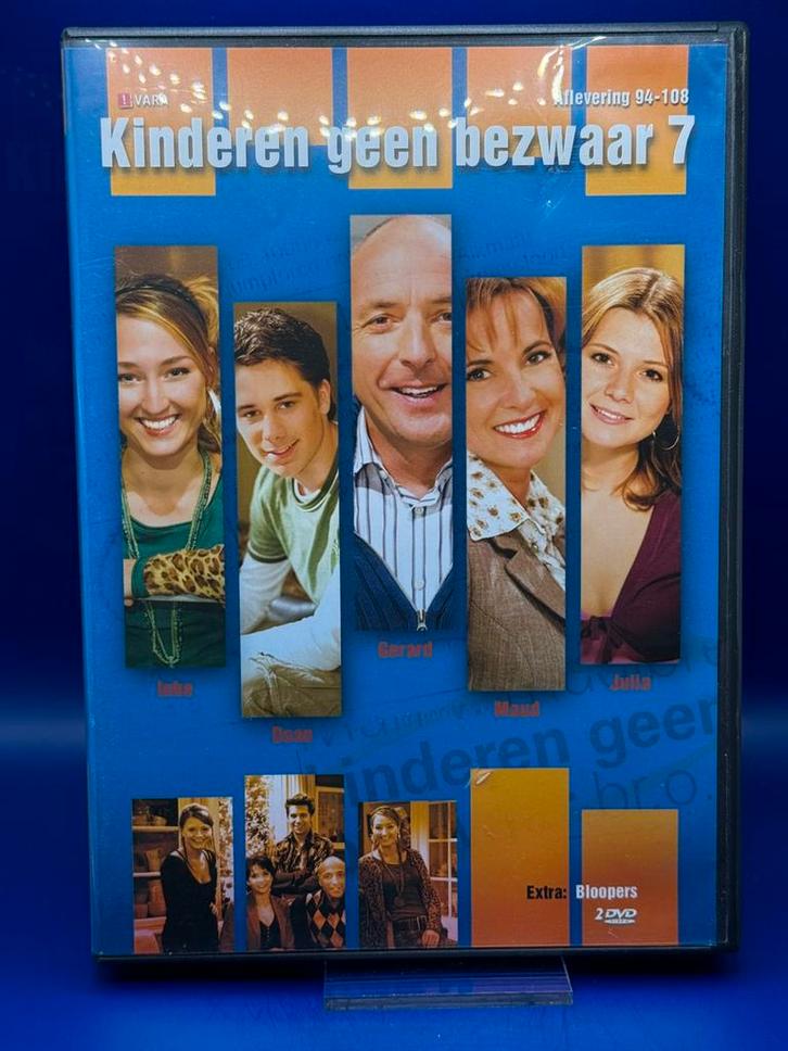 Dvd kinderen geen bezwaar 7 box tv serie afl. 94-108, Cd's en Dvd's, Dvd's | Tv en Series, Zo goed als nieuw, Komedie, Boxset