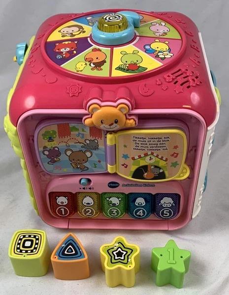 VTech Activiteiten Kubus Baby Activiteitenkubus vormenstoof, Kinderen en Baby's, Speelgoed | Vtech, Zo goed als nieuw, 6 jaar of ouder
