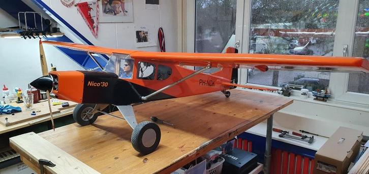 Big Lift Modelvliegtuig 2.16m - elektrisch, Hobby en Vrije tijd, Modelbouw | Radiografisch | Vliegtuigen, Gebruikt, Elektro, Ophalen