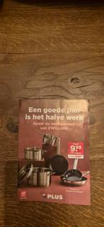 Plus zwilling pannenzegels 2 spaarkaarten/1 vel, Ophalen of Verzenden, Winkel, Super of Benzinepomp, Zegels, Bonnen of Punten