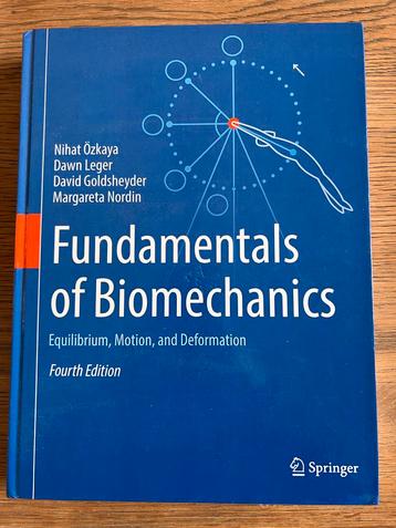 Fundamentals of Biomechanics -  4e - Nieuw! beschikbaar voor biedingen