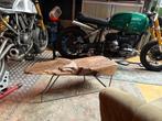 industrieele salon/bijzet tafel oud Amerikaans grenen, Ophalen, 50 tot 100 cm, Nieuw, 50 tot 100 cm