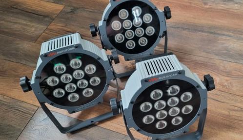 Professionele LED-spots Multiform LS1012 (3x), Muziek en Instrumenten, Licht en Laser, Zo goed als nieuw, Licht, Ophalen of Verzenden
