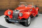 MG TF 1500 | Uitvoerig Gerestaureerd | 2 Eigenaren | 1955, Auto's, Oldtimers, Achterwielaandrijving, 63 pk, Cabriolet, Leder