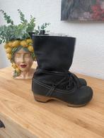 Sanita met bont, Kleding | Dames, Schoenen, Hoge laarzen, Verzenden, Zwart, Nieuw