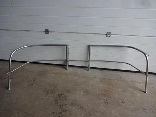 RVS hekrailing/ achterrailing +/- 1,94 breed, Watersport en Boten, Accessoires en Onderhoud, Gebruikt, Ophalen
