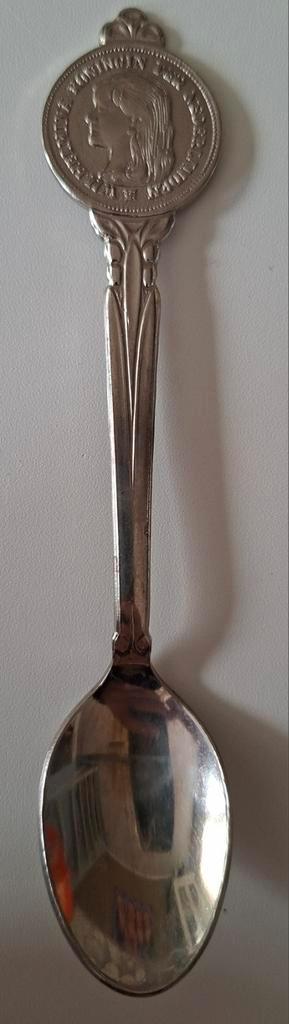 KWF Lepeltje Wilhelmina. Vintage., Verzamelen, Koninklijk Huis en Royalty, Ophalen of Verzenden