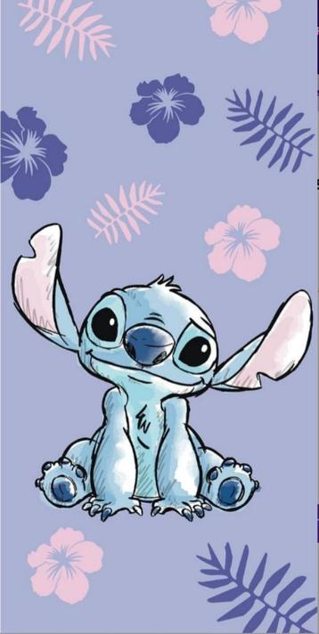 Stitch Badlaken / Strandlaken Purple - Disney Handdoek beschikbaar voor biedingen