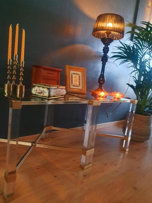 Als nieuw: twee Pierre Vandel bijzettafels/salontafel, Huis en Inrichting, Tafels | Bijzettafels, Zo goed als nieuw, Vierkant