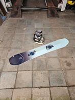 Wedze Allround 500 snowboard 158 cm + bindingen + schoenen, Sport en Fitness, Snowboarden, Ophalen, Gebruikt, Board