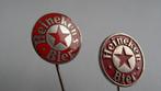 Heineken's bier speldjes 2 x, Verzamelen, Speldjes, Pins en Buttons, Verzenden, Gebruikt, Merk, Speldje of Pin