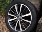 OPEL CROSSLAND X VELGEN MET ZOMERBANDEN 17 INCH, Auto-onderdelen, Banden en Velgen, Ophalen, 215 mm, Banden en Velgen, 17 inch