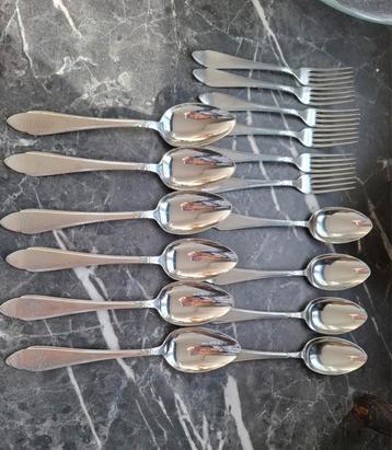 Prachtig gehamerd bestek van Gero Zilmeta  beschikbaar voor biedingen