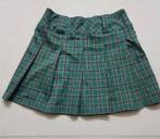 Vintage Geblokte Groene Mini rok maat M, Kleding | Dames, Rokken, Verzenden, Zo goed als nieuw, Groen, Boven de knie