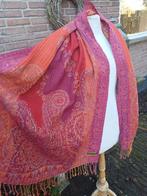 100% pashmina cashmere wollen shawl omslagdoek India, Ophalen of Verzenden, Zo goed als nieuw, Sjaal
