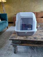 2 witte kattenbakken van  Imac, Dieren en Toebehoren, Kattenbakken, Ophalen of Verzenden, Zo goed als nieuw, Gesloten