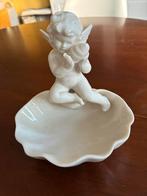 Antiek porseleinen schaaltje met een Engel -MEANDER, Antiek en Kunst, Ophalen of Verzenden