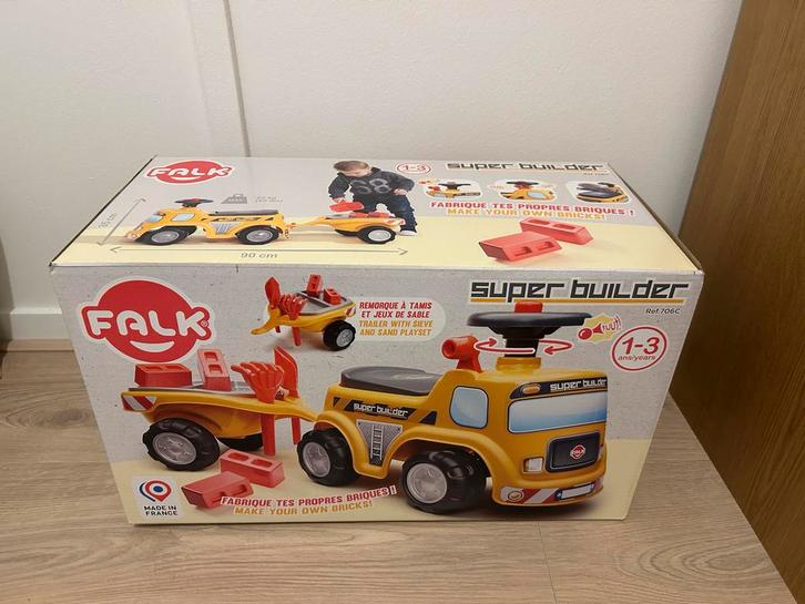 Super Builder Ride-on - Nieuw in doos!, Kinderen en Baby's, Speelgoed | Buiten | Voertuigen en Loopfietsen, Nieuw, Loopvoertuig