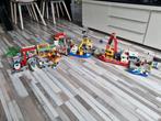 Lego havenn6541, 6542, 6543 en lego shell benzinestation6378, Gebruikt, Ophalen of Verzenden, Lego