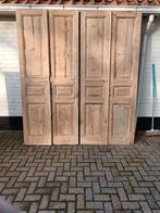 Paneeldeuren kastdeuren oude deuren . 2 sets, Antiek en Kunst, Antiek | Woonaccessoires, Ophalen