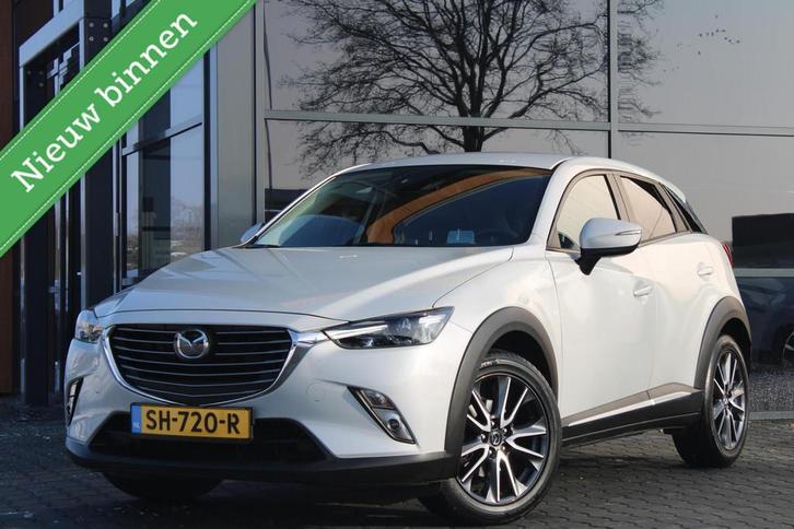 Mazda CX-3 2.0 SkyActiv-G 120 GT-M Automaat | Trekhaak | Led, Auto's, Mazda, Bedrijf, Te koop, CX-3, ABS, Achteruitrijcamera, Adaptive Cruise Control