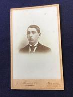CDV, Jongeman, J. Meijer & Co, Meppel, Carte de Visite, Verzamelen, Foto's en Prenten, Ophalen of Verzenden, Voor 1940, Gebruikt