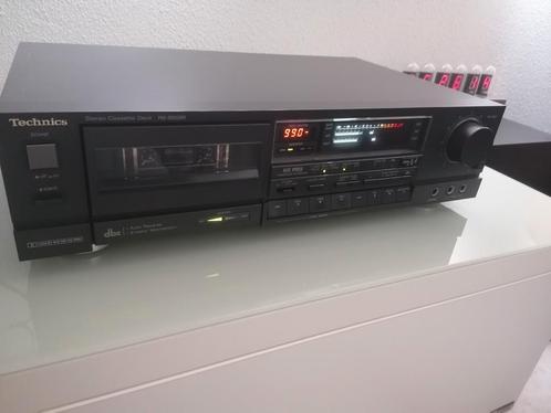 Technics RS-B608R, autoreverse deck, Audio, Tv en Foto, Cassettedecks, Enkel, Overige merken, Auto-reverse, Tiptoetsen, Tape counter