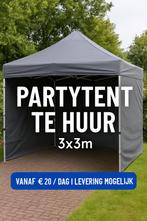 Te huur partytent 3x3 leveren en plaatsen! EasyUp, Opvouwbaar, Partytent, Minder dan 4 meter, Nieuw