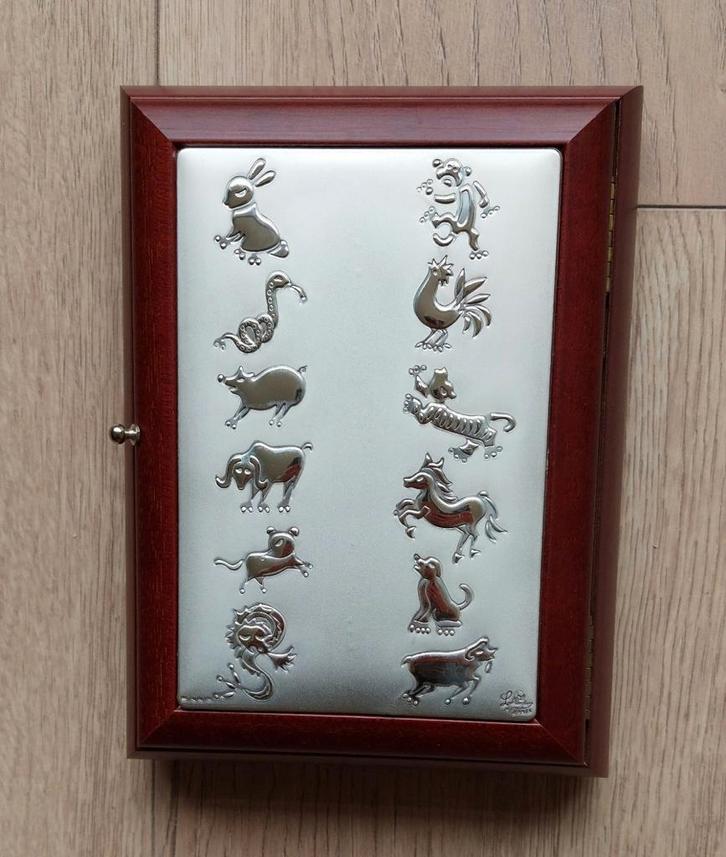 Doos/ kistje gemerkt sterlingzilver. Kadotip, Kinderen en Baby's, Kinderkamer | Inrichting en Decoratie, Zo goed als nieuw, Overige typen