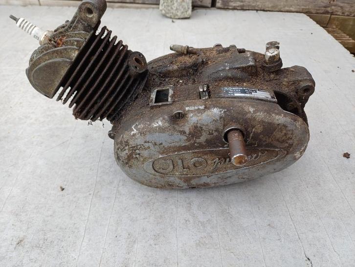 Schuurvonds jlo G50 piano motorblok, Fietsen en Brommers, Brommeronderdelen | Oldtimers, Gebruikt, Overige merken, Blok, Ophalen